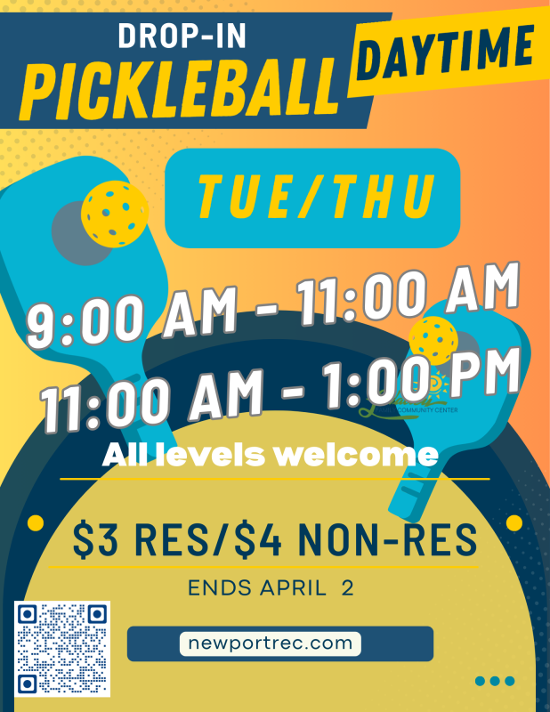 Pickleball daytime