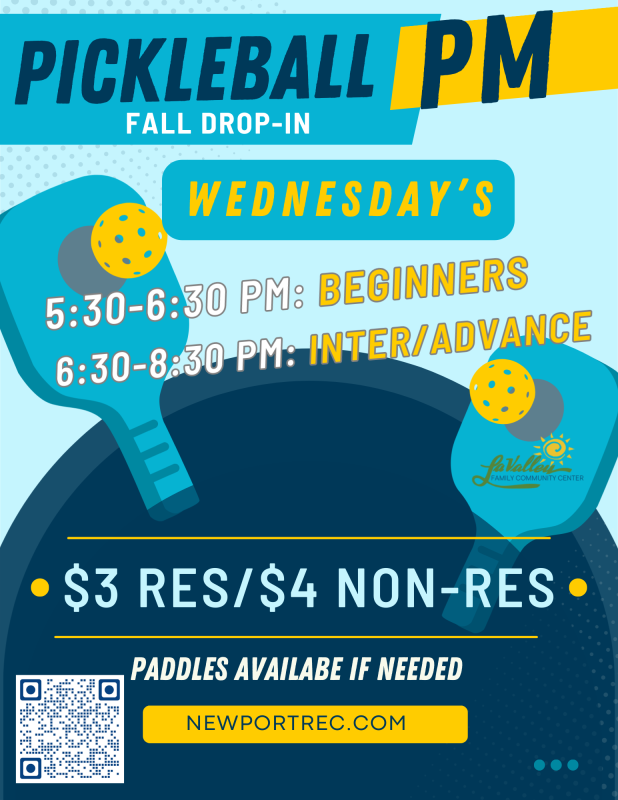 PICKLEBALL EVENING DROP-IN